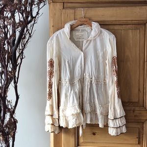Long Sleeve White Blouse